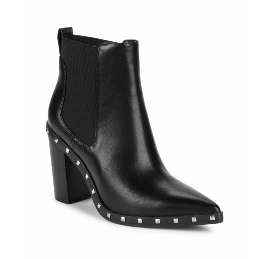 Charles by Charles David Black Dodger Studded Booties